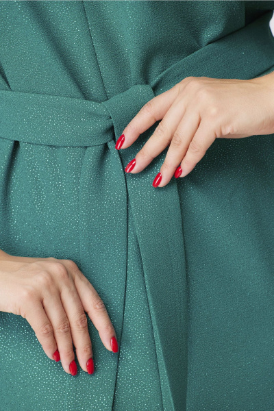 Платье Lady Style Classic 2882 зеленый - фото 6