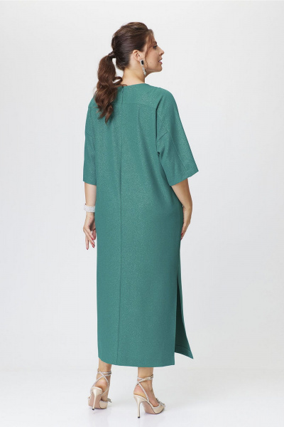 Платье Lady Style Classic 2882 зеленый - фото 5