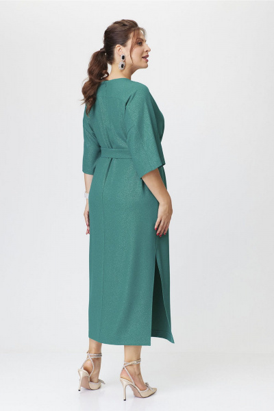 Платье Lady Style Classic 2882 зеленый - фото 4