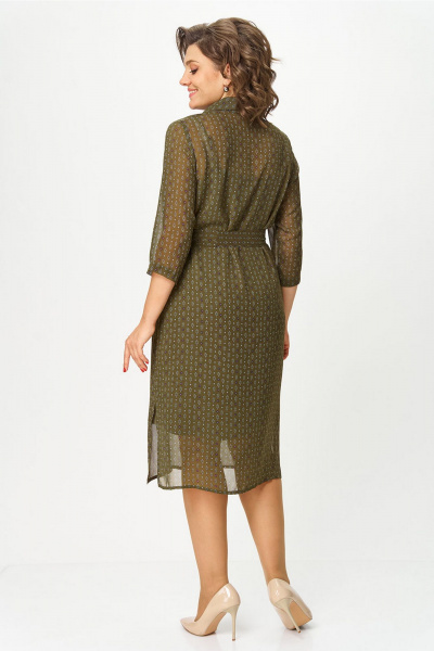 Платье Lady Style Classic 1961/2 хаки - фото 7