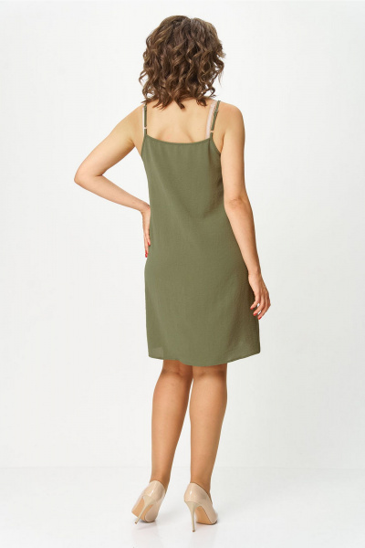 Платье Lady Style Classic 1961/2 хаки - фото 6