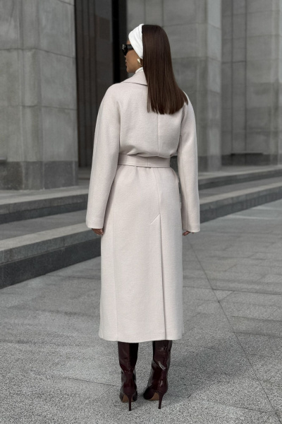 Пальто DAVA 7002 жемчужный - фото 9