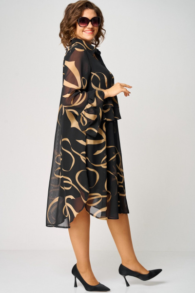Платье EVA GRANT 7122 принт_ленты - фото 15