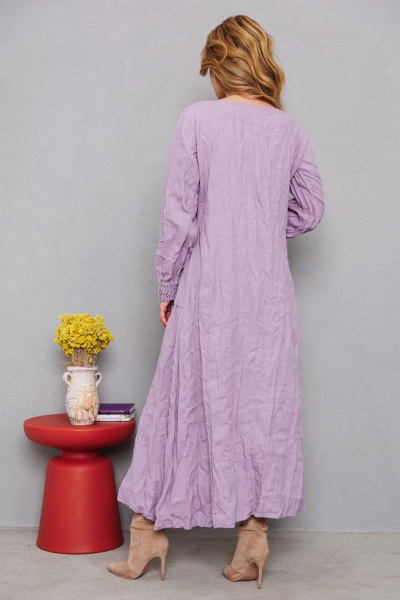 Платье АМУЛЕТ 9906 лаванда - фото 5