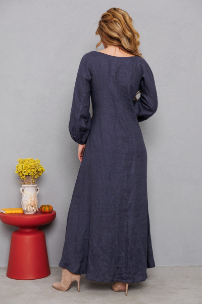 Платье АМУЛЕТ 9925 графит - фото 4