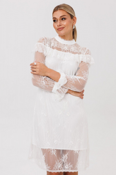 Платье Anelli 1650 кокосовый_рай - фото 9