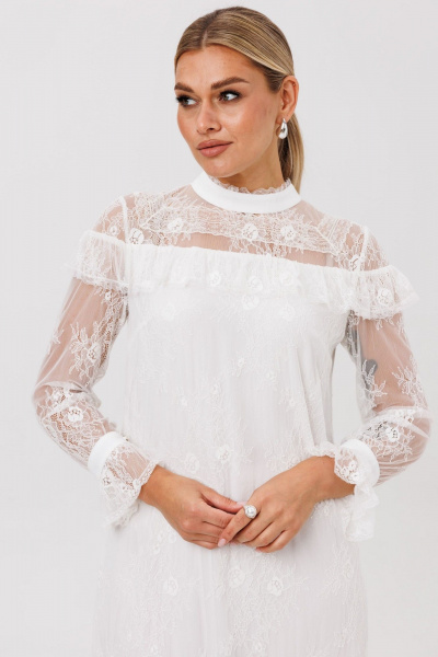 Платье Anelli 1650 кокосовый_рай - фото 8