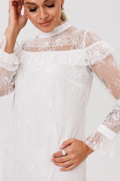 Платье Anelli 1650 кокосовый_рай - фото 3