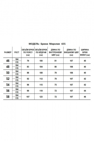 Брюки Mirolia 655 синий - фото 11