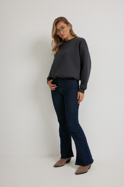 Джемпер Mirolia 1267 графит - фото 4