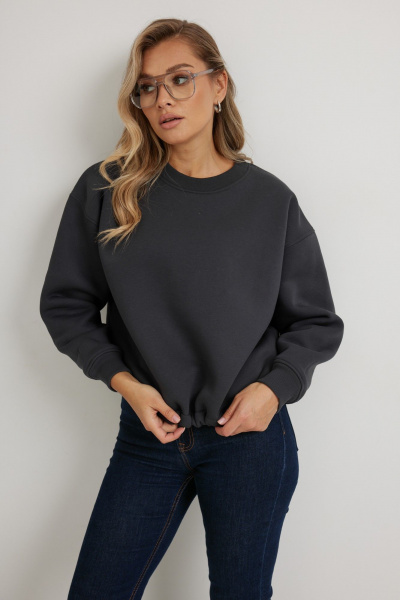 Джемпер Mirolia 1267 графит - фото 3