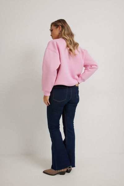 Джемпер Mirolia 1267 розовый - фото 4