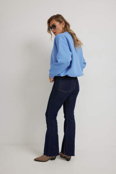 Джемпер Mirolia 1267 голубой - фото 5