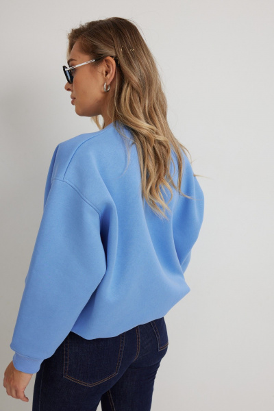 Джемпер Mirolia 1267 голубой - фото 4