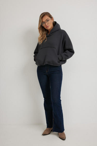 Худи Mirolia 1269 графит - фото 2