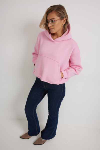 Худи Mirolia 1269 розовый - фото 2