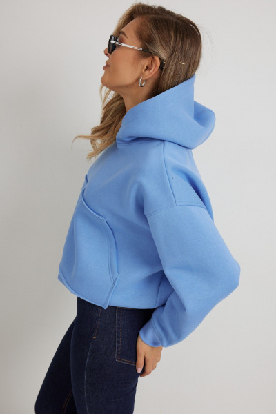 Худи Mirolia 1269 голубой - фото 5