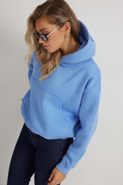 Худи Mirolia 1269 голубой - фото 4