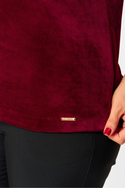 Блуза DaLi 5786 бордо - фото 5