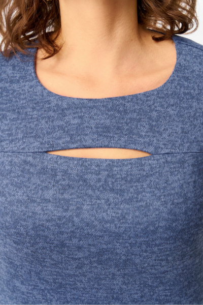 Блуза DaLi 5786 голубая - фото 2