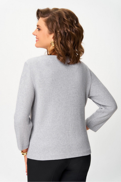 Блуза DaLi 5786 серая - фото 3