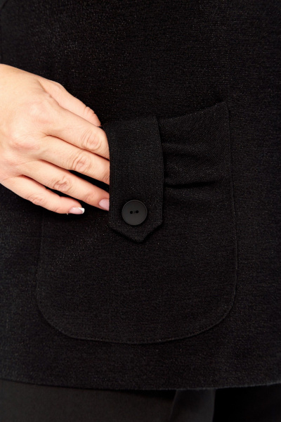 Джемпер Элль-стиль 541/10 черный - фото 7