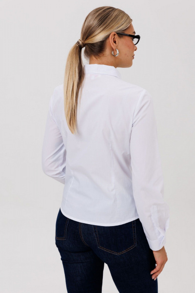 Блуза Anelli 1654 арктический_белый - фото 4