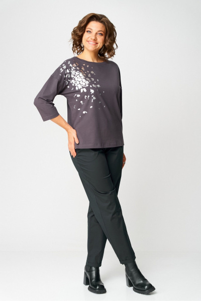 Джемпер Rumoda 2089_дл. графитовый - фото 9