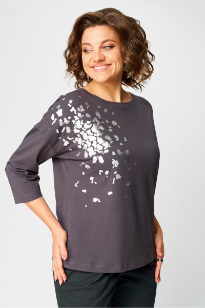 Джемпер Rumoda 2089_дл. графитовый - фото 4