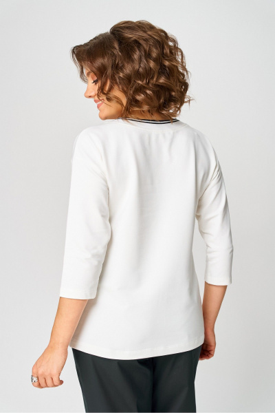 Джемпер Rumoda 2254_дл. молочный - фото 11