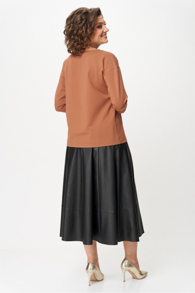 Джемпер Rumoda 2268 коричневый - фото 12