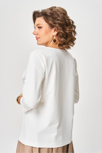 Джемпер Rumoda 2268 молочный - фото 12