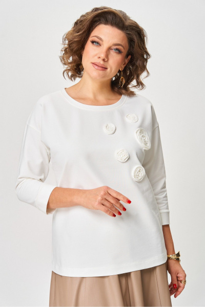 Джемпер Rumoda 2268 молочный - фото 2