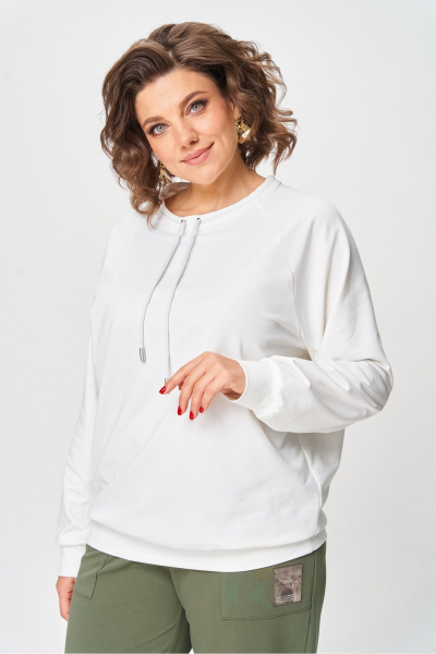 Джемпер Rumoda 2270 молочный - фото 4