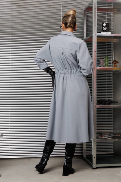 Платье Anastasia 1229.1 французский_серый - фото 5