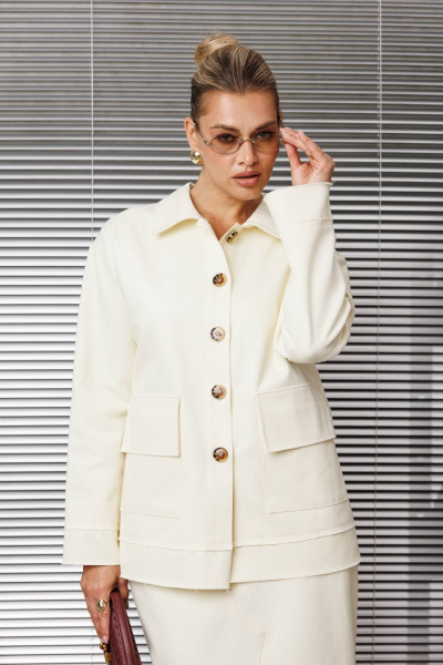 Куртка, юбка Anastasia 1286 шампань - фото 4