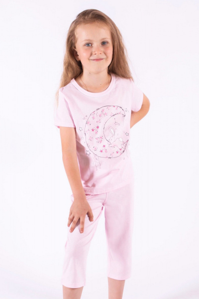 Капри, майка 8 Марта 13268-5С537Д40-122,128 розовый - фото 1