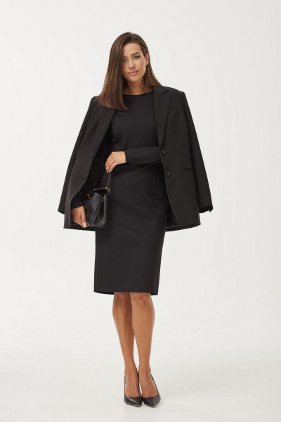 Платье T.N.D М202 черный - фото 5