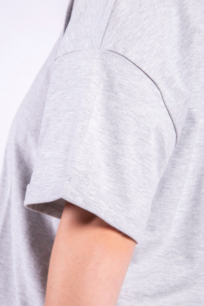 Брюки, футболка 8 Марта 15032-5С5026Д40-164 серый - фото 6