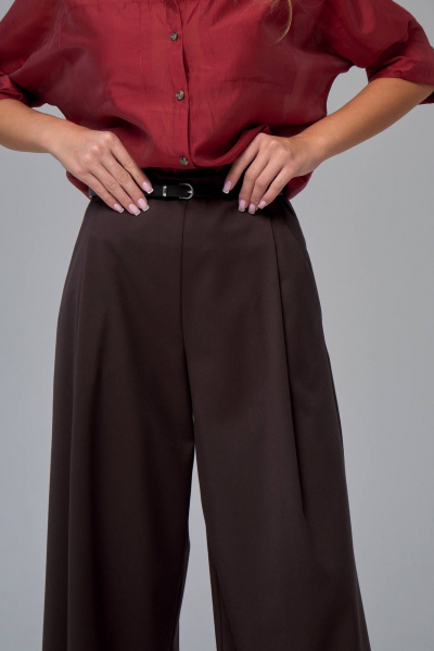 Брюки IUKONA 1209 коричневый - фото 2