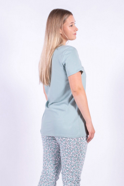 Капри, футболка 8 Марта 163420-5С553Д40-170,176 голубой - фото 3