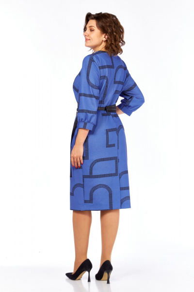 Платье Rishelie 1000 синий - фото 6