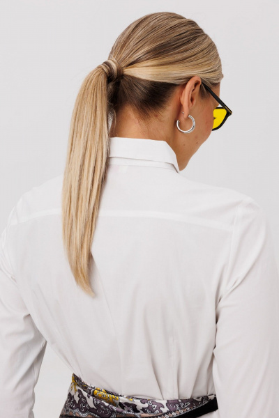 Блуза Anelli 1680 кокосовая_пастила - фото 6