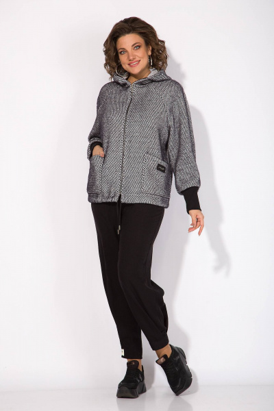 Кардиган Liliana 1472 черный - фото 3