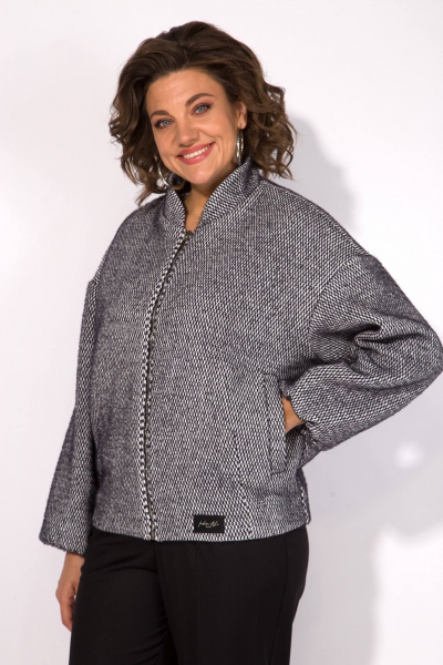 Бомбер Liliana 1481 черный - фото 1