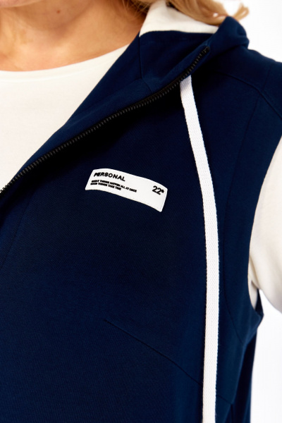 Блуза, брюки, жилет Bonna Image 759/1 синий - фото 6