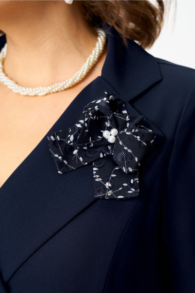 Платье Bonna Image 922-1 синий - фото 8