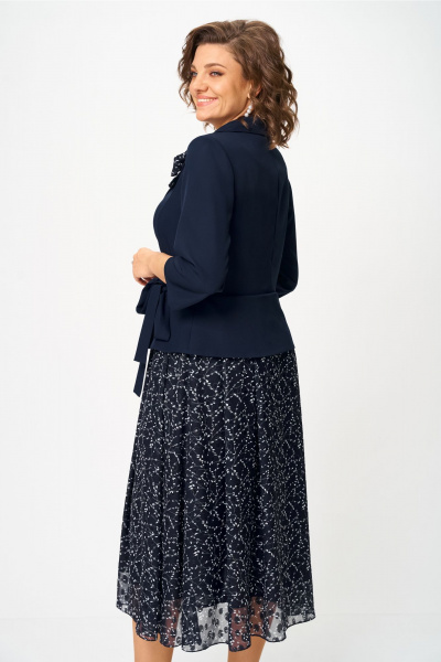 Платье Bonna Image 922-1 синий - фото 4