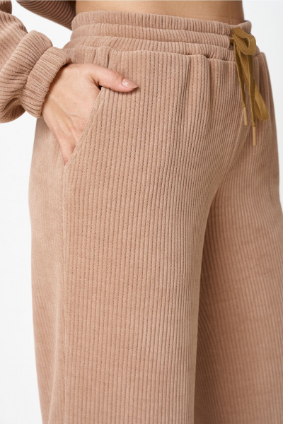 Брюки, бомбер Bonna Image 1014-1 бежевый - фото 10