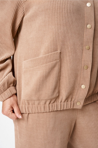 Брюки, бомбер Bonna Image 1014-1 бежевый - фото 8